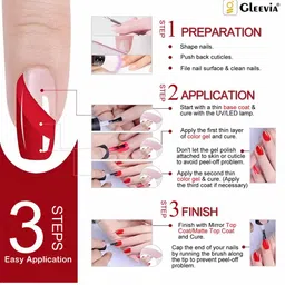 Gleevia UV Gel Nail Polish - 15 ml - Shade S37 image 4