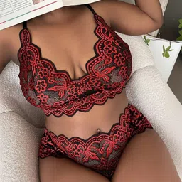 PHALIN Self-Design Bra & Panty Baby Dolls image 4