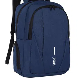 HRX by Hrithik Roshan Unisex Brand Logo Has a Tablet Sleeve Padded Backpack image 1