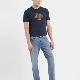 levi's Men's 511 Blue Slim Fit Mid Rise Jeans image 1