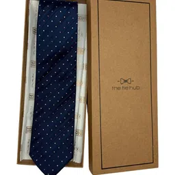 The Tie Hub Men Printed Skinny Tie-picture-16