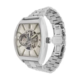 EARNSHAW Men Brass Dial & Stainless Steel Bracelet Style Straps Analogue Automatic Motion Powered Watch-picture-13