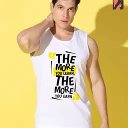 WOOSTRO Men Typography 2 Printed Raw Edge Slim Fit T-shirt-picture-35