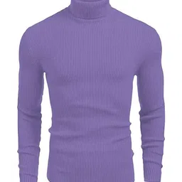 fashlook Men Ribbed Woollen Pullover image 2
