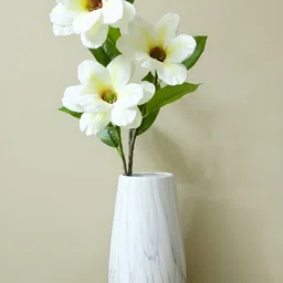 Blooming Floret White 1 Pieces Magnolia Artificial Flower image 1