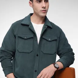 French Connection Men's Premium Spread Collar Tailored Jacket-image-91