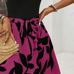 StyleCast x Revolte Women Print A-Line Dress image 2