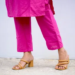 Vastara the Label Embroidered Tunic With Trousers Co-Ords image 4