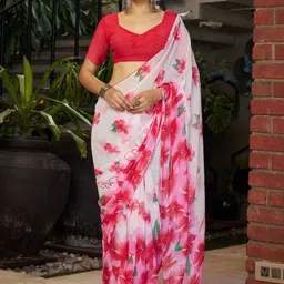 GHAN SALS Floral Printed Baluchari Saree-picture-40