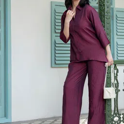 TITTLI Three-Quarter Sleeves Shirt With Trousers image 4