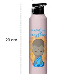 Speedex Multicoloured Single Stainless Steel Solid Water Bottle image 3