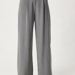 Happiness istanbul Women Regular Fit Pleated Trousers-image-78