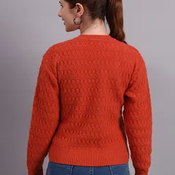MODKLINE WITH MK Women Cable Knit Woollen Pullover Sweaters image 3