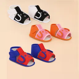 ONFEET Kids-Unisex Black Cotton Booties-picture-16