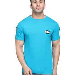 Blisstone Men Solid Round Neck Cotton Slim Fit T-shirt-image-85