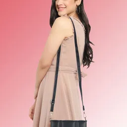 SPOTIC Solid Quilted Crossbody Sling Bag image 2