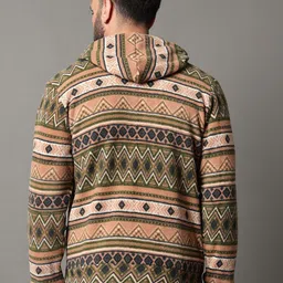 OGEN Men Printed Hooded Sweatshirt image 3