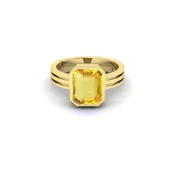 RRVGEM 8.25 KT Yellow Sapphire Ring image 1