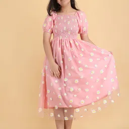 Pinly Net Fit & Flare Midi Dress-picture-55