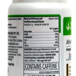 herbalife nutrition Afresh Energy Drink Mix Tulsi 50 g | Energy Drink image 2