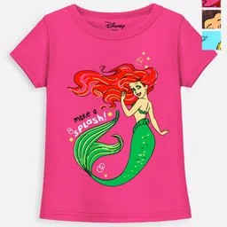 Disney By Miss and Chief Girls 3 Printed T-shirt-picture-16