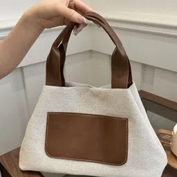 StyleCast Textured Structured Handheld Bag with Tasselled image 5