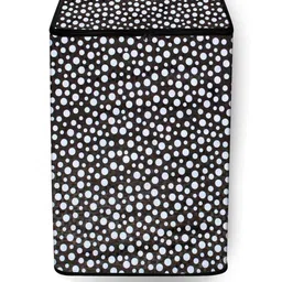 The Furnishing Tree Black PVC Washing Machine Covers-picture-29