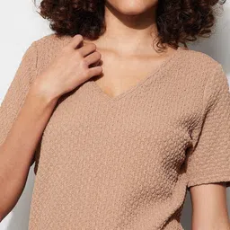 CODE by Lifestyle Women V-Neck T-shirt image 4