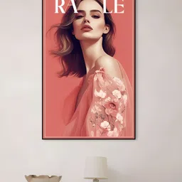 nestroots Pink & White Romancee Rale Captivating Canvas Painting Wall Art-picture-15