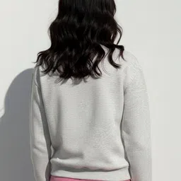 Outzidr Women Embroidered Sweatshirt image 2