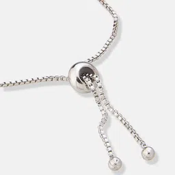 Anouk Set of 2 White Cubic Zirconia Stone Studded & Floral Shaped Bracelet & Ring image 2