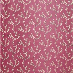 GEET CREATIONS Violet Floral Window Curtain image 3