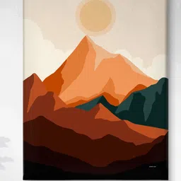 SAF Orange Canvas Other Wall Paintings-picture-27