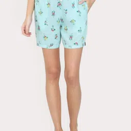 Bareblow Women Pack of 2 Printed Cotton Shorts-picture-24