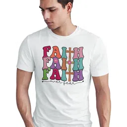 Seekbuylove Men Typography Printed Bio Finish T-shirt image 3