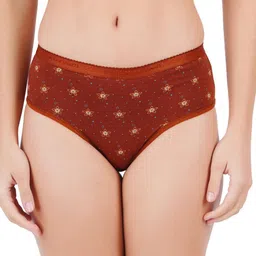 Ramraj  Pack Of 3 Printed Cotton Bikini Briefs R1OnlyUPrintPanti6 image 1