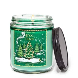 Bath & Body Works Tree Farm Scented Mason Single Wick Candle - 198 g-picture-41