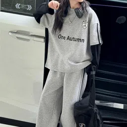 LULU & SKY Girls Printed T-shirt with Trousers-picture-22