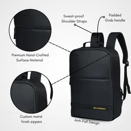 Impulse Unisex Typography Backpack image 3