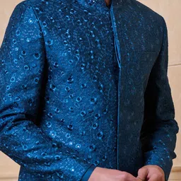 Tasva Men Embroidered Sherwani Set image 3