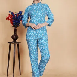KALINI Printed Shirt & Trouser Co-Ords image 3