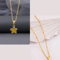 SZN Set Of 2 Gold-Plated Enamelled Minimal Chains-picture-25