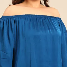 The Pink Moon Off-Shoulder Top image 5