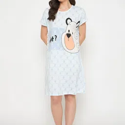 Camey Printed Nightdress-picture-43