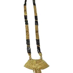 SAJSHRUNGAR JEWELLERY Brass Gold-Plated Temple Necklace-picture-40