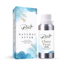 THE RUPAWAT Perfumery House Choco Twist Natural & Alcohol Free Attar - 100 ml-picture-33