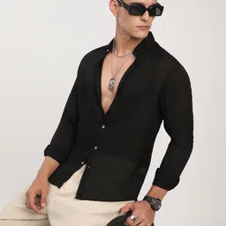 VASTRADO Men Classic Slim Fit Casual Shirt-image-27