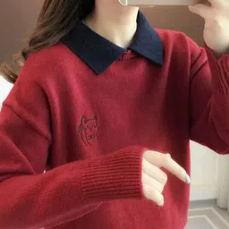 StyleCast Women Round Neck Full Sleeve Pullover-image-62