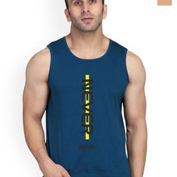 SLOWLORIS Pack of 2 Men Printed Bio-Washed Cotton Innerwear Vest-picture-0