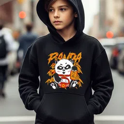 LONDON STREETS Unisex Kids Printed Hooded Sweatshirt-picture-29